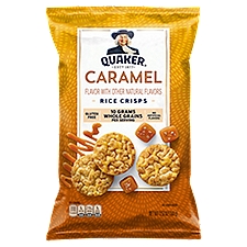 Quaker Caramel, Rice Crisps, 3.52 Ounce