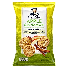 Quaker Apple Cinnamon Rice Crisps, 3.52 oz, 3.52 Ounce