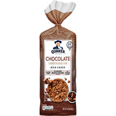 Quaker Chocolate Rice Cakes, 7.23 oz, 6.56 Ounce