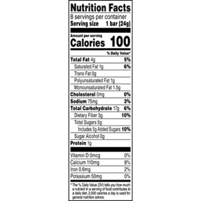 Quaker Chocolate Chip Granola Bars Nutrition Facts | Besto Blog