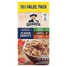 Quaker Variety, Instant Oatmeal, 27.3 Ounce