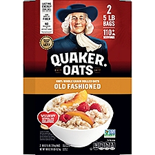 Quaker Old Fashioned Whole Grain Oats 80 Oz 2 Count