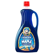 Cap'n Crunch's Ocean Blue Artificially Maple Flavored, Syrup, 24 Fluid ounce