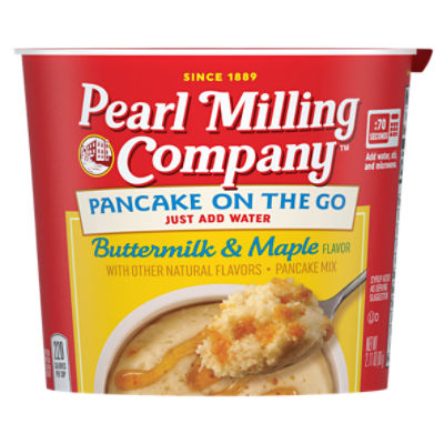 Pearl Milling Company Pancake On The Go Pancake Mix Buttermilk & Maple Flavor 2.11 Oz, 2.11 Ounce