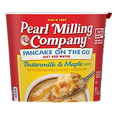 Pearl Milling Company Pancake On The Go Buttermilk & Maple Flavor, Pancake Mix, 2.11 Ounce