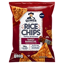 QUAKER Tangy Barbecue Rice Chips, 2.5 oz