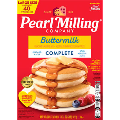 Pearl Milling Company Complete Pancake & Waffle Mix Buttermilk 32 Oz, 32 Ounce