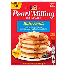 Pearl Milling Company Butter Milk Pancake & Waffle Mix Large Size, 32 oz