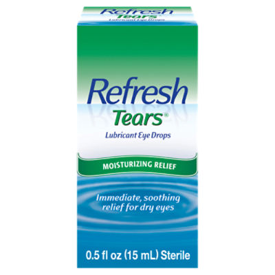 Refresh Tears® Lubricant Eye Drops Preserved Tears, 0.5 fl oz (15mL) Sterile