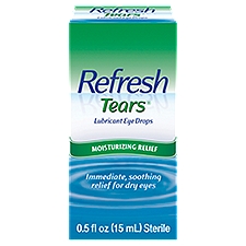 Refresh Tears Lubricant Preserved Tears, Eye Drops, 0.5 Fluid ounce