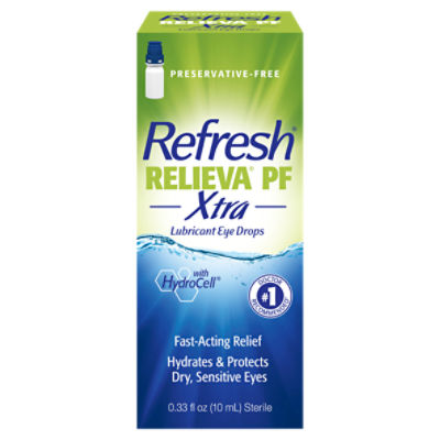 Refresh Relieva PF Xtra Lubricant Eye Drops, 0.33 fl oz