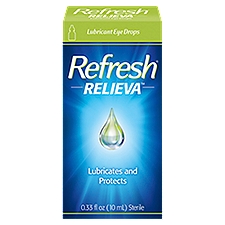 Refresh® RELIEVA™ Lubricant Eye Drops Preserved Tears, 0.33 fl oz (10mL) Sterile