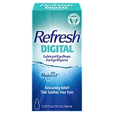 Refresh Digital for Eye Dryness, Lubricant Eye Drops, 0.33 Fluid ounce