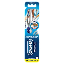 Oral-B Pro-Flex Expert Clean Medium Toothbrushes Value Pack, 2 count