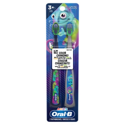Oral-B Kid's Toothbrushes 3+ Yrs, 2 count