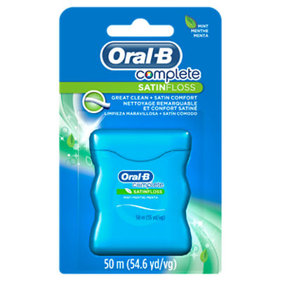 Oral-B Complete Mint Satin Floss, 1 Each