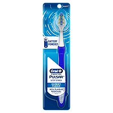Oral-B Pulsar Vibrating Expert Clean Soft Battery Powered, Toothbrush, 1 Each