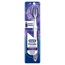 Oral-B Vibrating Pulsar Whitening Soft Battery Powered, Toothbrush, 1 Each