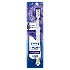 Oral-B Pulsar Vibrating Whitening Med Battery Powered, Toothbrush, 1 Each