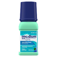 Imodium Mint Flavor, Anti-Diarrheal Oral Solution, 4 Fluid ounce