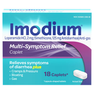 Imodium MultiSymptom Relief, Caplets