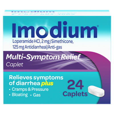Imodium Multi-Symptom Relief Caplets, 24 count