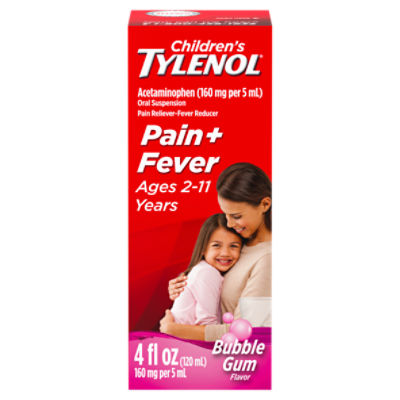 TYLENOL CHILDRENS Children's Tylenol Oral Suspension, 4 fl oz
