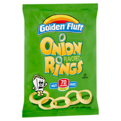 Golden Fluff Onion Flavored Rings, 1/2 oz