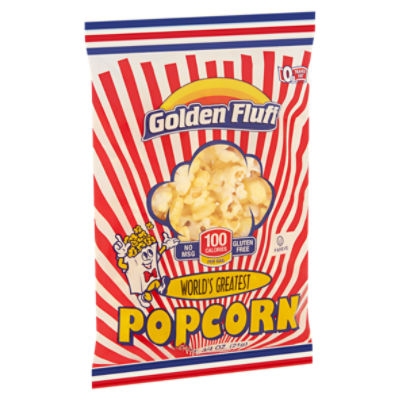 Golden Fluff Popcorn, 3/4 oz