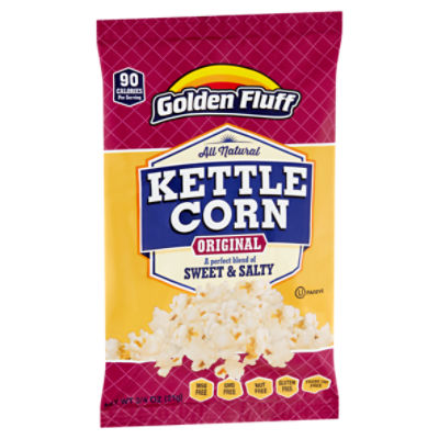 Golden Fluff Original Kettle Corn, 3/4 oz