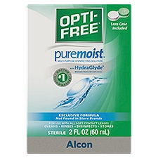 Opti-Free Puremoist Disinfecting Solution, Multi-Purpose, 2 Fluid ounce