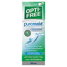 Opti-Free Puremoist Disinfecting Solution, Multi-Purpose, 10 Fluid ounce