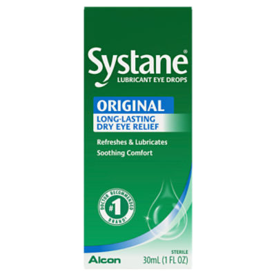 Systane Original LongLasting Dry Eye Relief Lubricant, Eye Drops