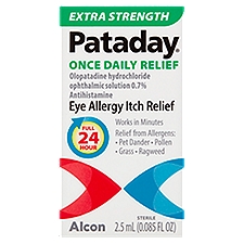 Pataday Extra Strength Once Daily Relief Liquid, For Ages 2 and Older, 0.085 fl oz