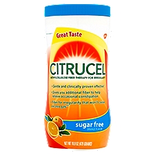 Citrucel Sugar Free Methylcellulose Fiber Therapy - Orange, 16.9 Ounce