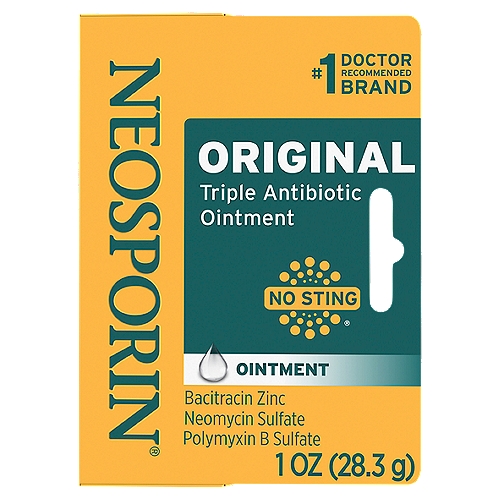 Neosporin Original First Aid Antibiotic Ointment, 1 oz