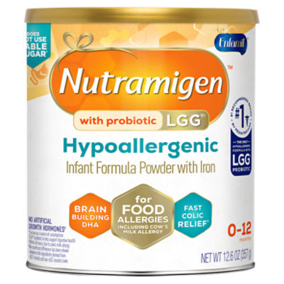 Enfamil Nutramigen Hypoallergenic Infant Formula Powder with Iron, 0-12 Months, 12.6 oz, 12.6 Ounce