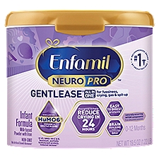 Enfamil NeuroPro Gentlease Milk-Based Powder with Iron Infant Formula, 20 oz