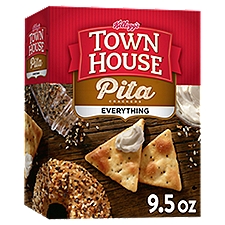 Town House Pita Crackers Everything Flavor Oven Baked Crackers, 9.5 oz, 9.5 Ounce