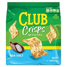 Club Sea Salt Cracker Crisps, 7.1 oz