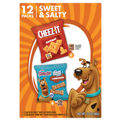 Kellogg's Cheez It Klg Licensed Crackers 2 Flavors 12oz