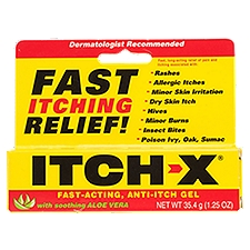 Itch-X Gel, Fast-Acting Anti-Itch, 1.25 Ounce
