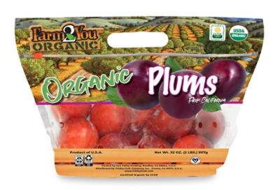 Organic Plum 2lb Bag   , 2 pound