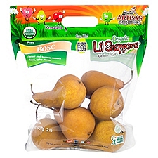 Lil Snappers Artisan Organics Bosc Pears, 24 oz
