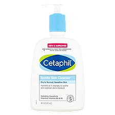Cetaphil Gentle Skin, Cleanser, 16 Fluid ounce