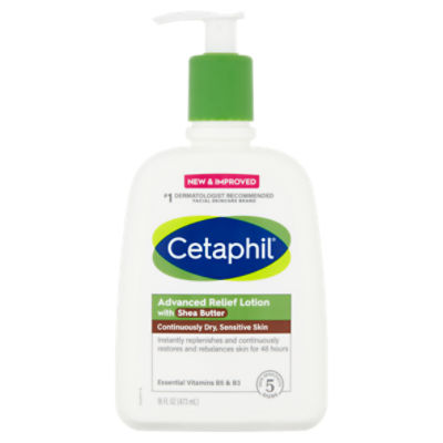 Cetaphil Advanced Relief Lotion with Shea Butter, 16 fl oz