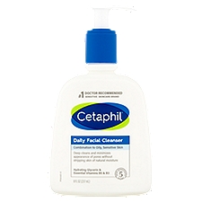 Cetaphil Daily Facial Cleanser, 8 fl oz