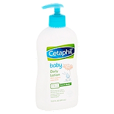 Cetaphil Baby Face & Body Daily Lotion, 13.5 fl oz