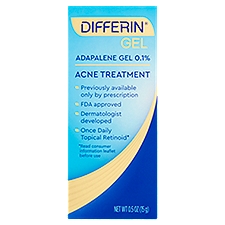 Differin Acne Treatment Gel, 0.5 oz