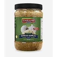 Garland Food Minced Garlic in Water, 32 oz
